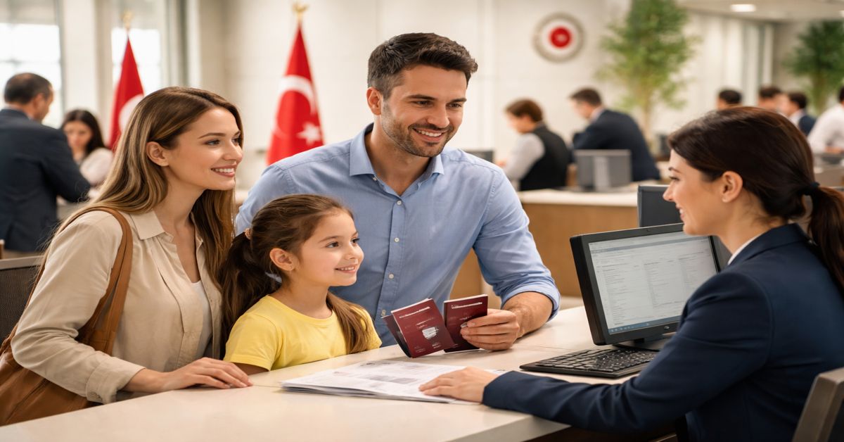 Pasaport randevusu nasıl alınır sürecinde aile ve görevli görüşmesi