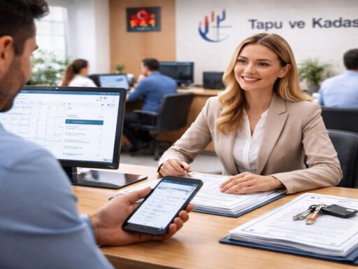 Tapu randevusu nasıl alınır işleminde başvuru ve danışma sahnesi