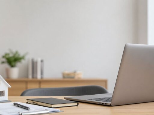 e-Devlet adres değişikliği nasıl yapılır için bilgisayar ve ev modeli görseli