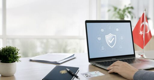 e-Devlet şifresi nasıl alınır işlemi için kimlik ve bilgisayar ortamı