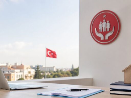 İkametgah değişikliği kaç günde görünür sürecini temsil eden resmi ofis ortamı