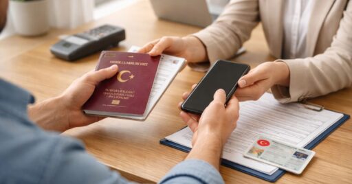 IMEI Kaydı Pasaportsuz Yapılır mı sürecini temsil eden belge ve telefon sahnesi