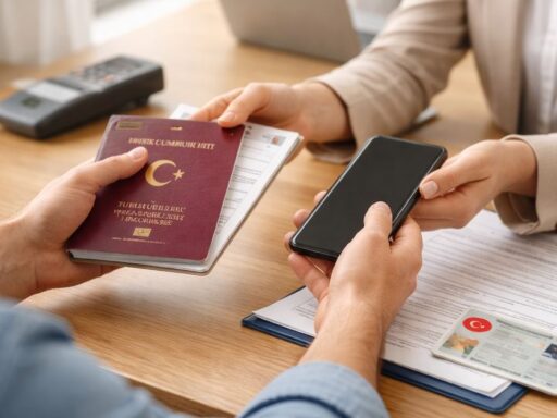 IMEI Kaydı Pasaportsuz Yapılır mı sürecini temsil eden belge ve telefon sahnesi