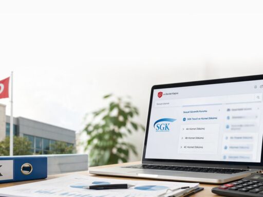 SGK hizmet dökümü görünmüyor ne yapmalı sorunu için e-Devlet ekranı