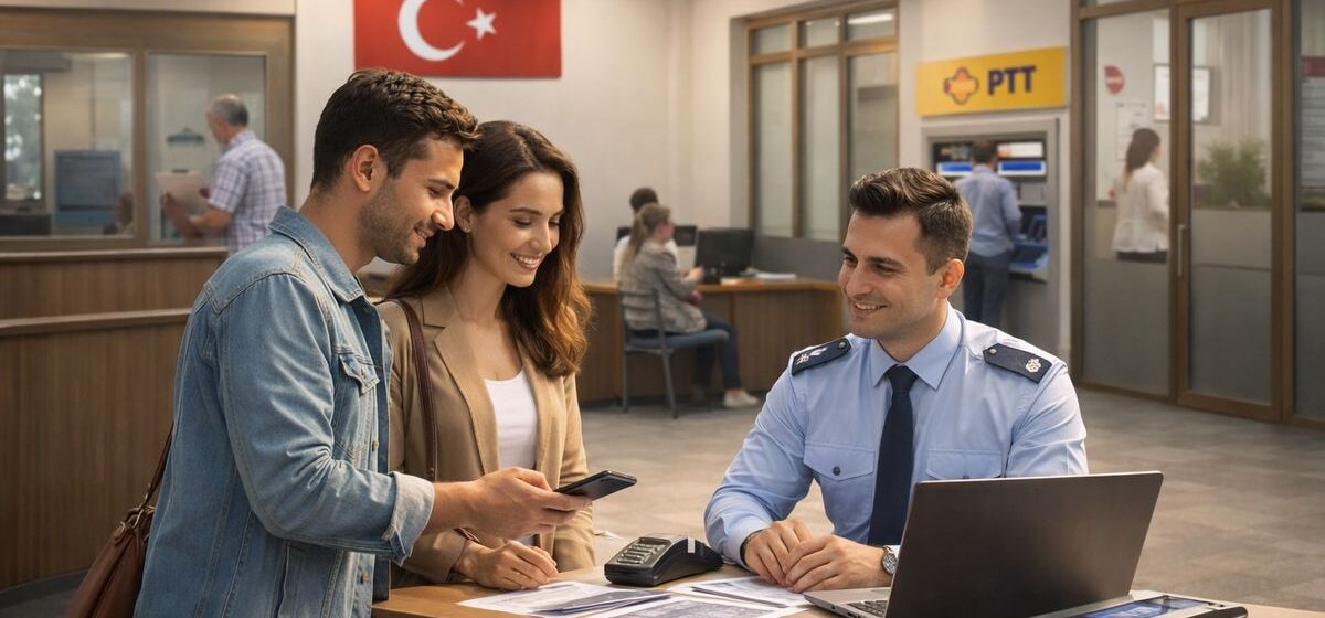Trafik cezası nereden ödenir işlemi için kamu ofisinde ödeme yapan kişiler