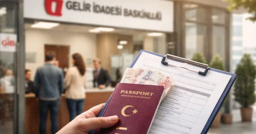 Yurt dışı çıkış harcı iade edilir mi sürecini gösteren resmi başvuru sahnesi