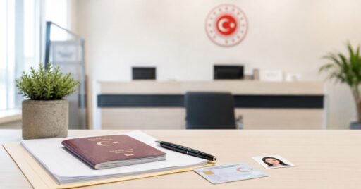 Kimlik yenileme için gerekli belgeler başvurusu için hazırlanan resmi evraklar ve kimlik kartı
