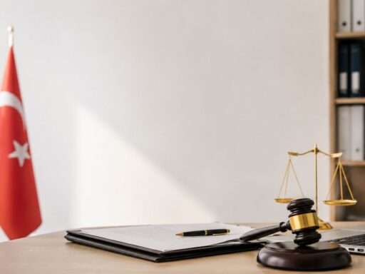 Adli sicil kaydı silme işlemi için resmi başvuru sürecini temsil eden ofis ortamı