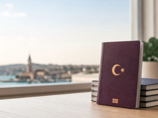 Pasaport kaç günde gelir sürecini temsil eden pasaport ve resmi başvuru ortamı görseli
