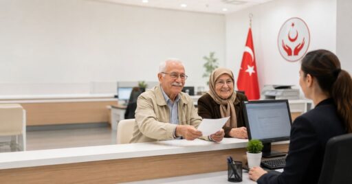 65 yaş aylığı başvurusu nasıl yapılır sürecinde SYDV'de başvuru yapan yaşlı vatandaşlar.