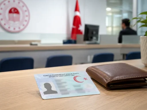 Türkiye Cumhuriyeti kimlik kartı ve cüzdan